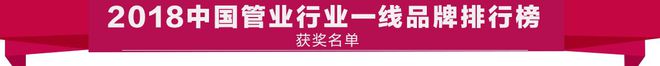 kaiyun中国登录入口：鸿雁杯2018中国管业十大知名品牌排行榜元财、上意欧美亚蓝翎入榜(图12)